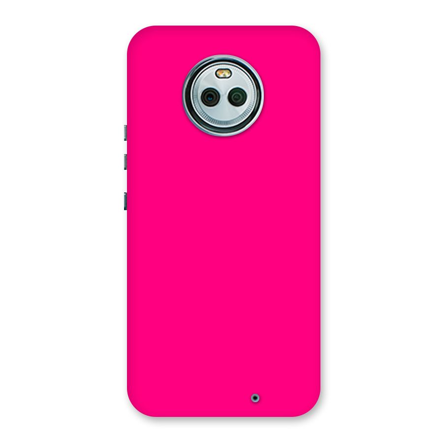 Hot Pink Back Case for Moto X4