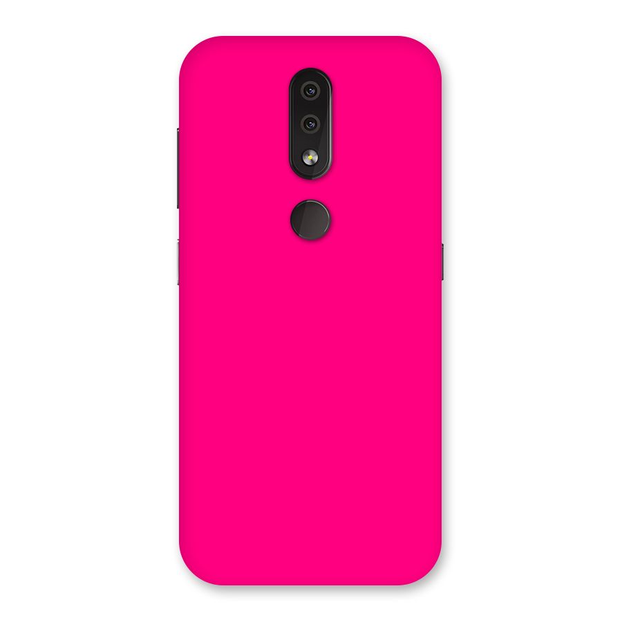 Hot Pink Back Case for Nokia 4.2