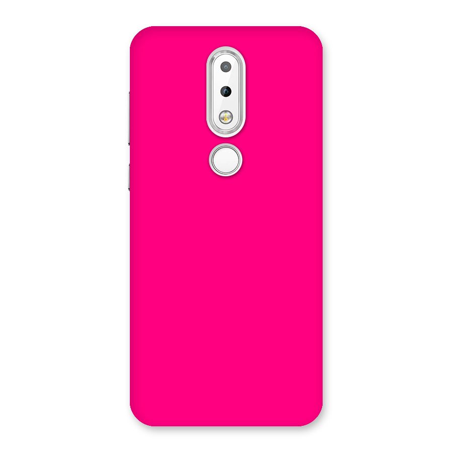 Hot Pink Back Case for Nokia 6.1 Plus