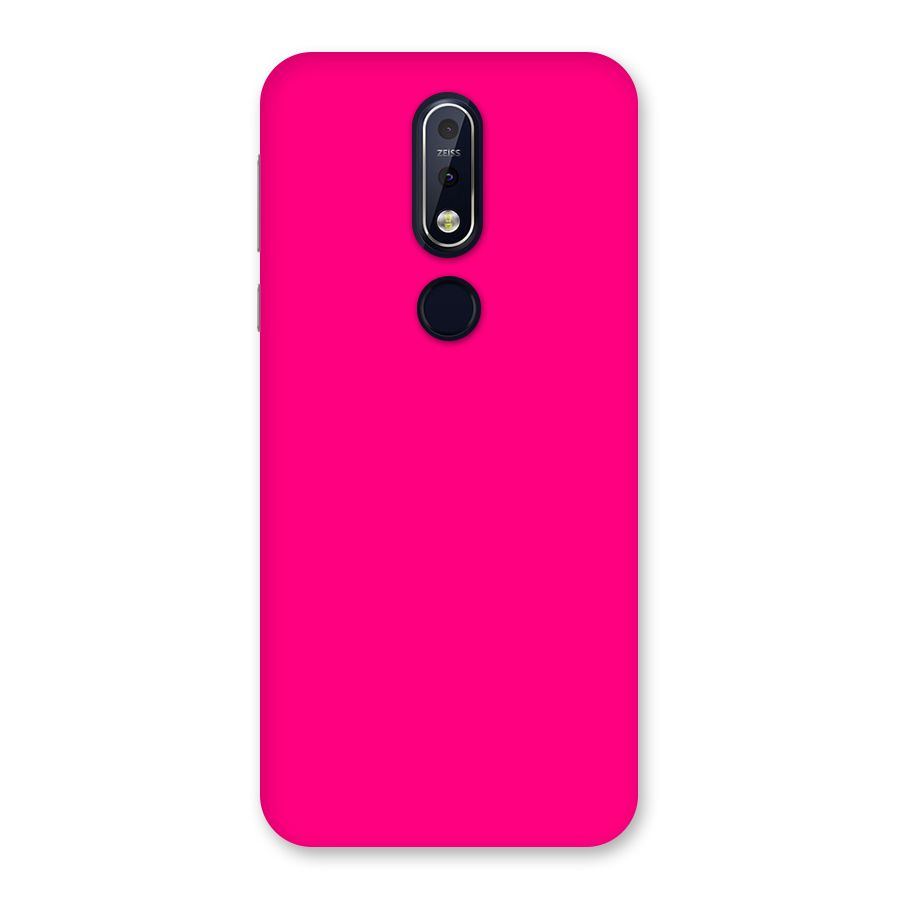 Hot Pink Back Case for Nokia 7.1
