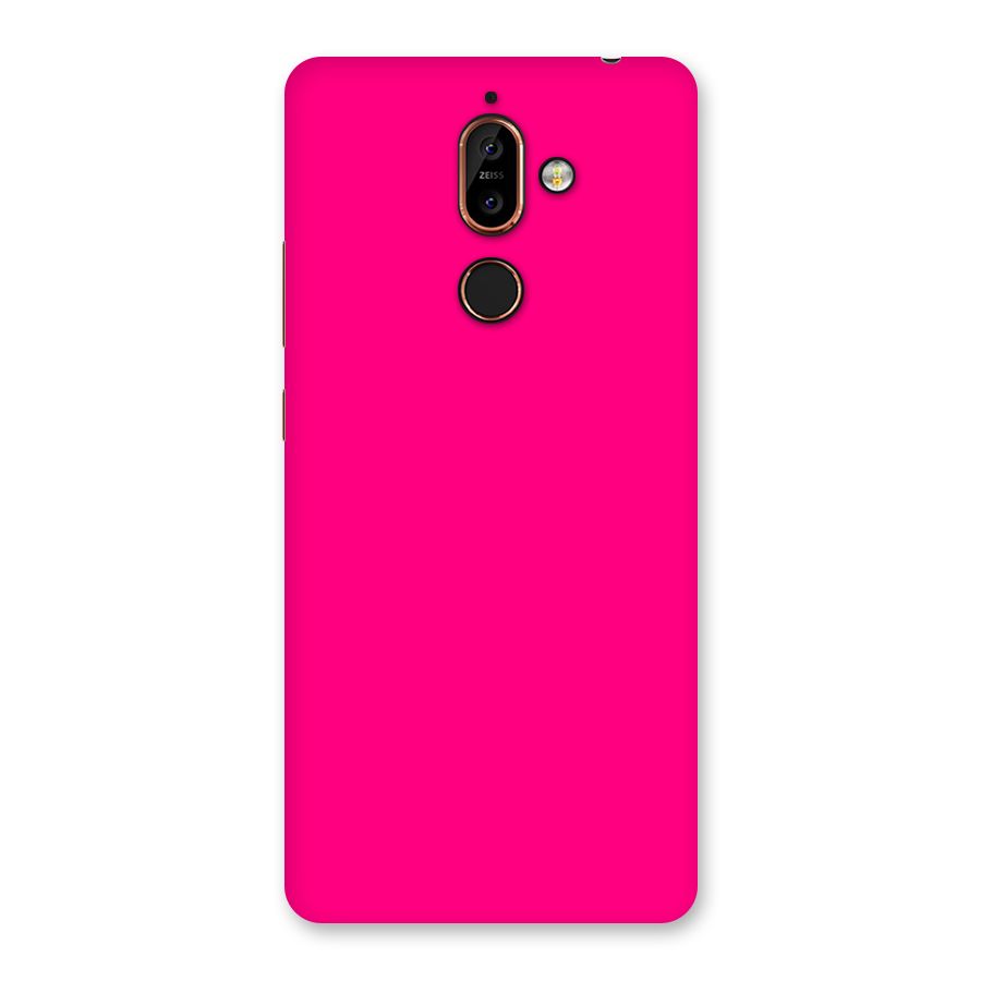 Hot Pink Back Case for Nokia 7 Plus