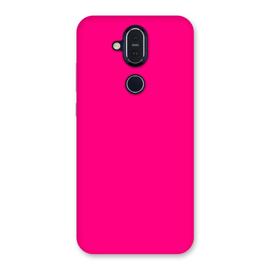 Hot Pink Back Case for Nokia 8.1