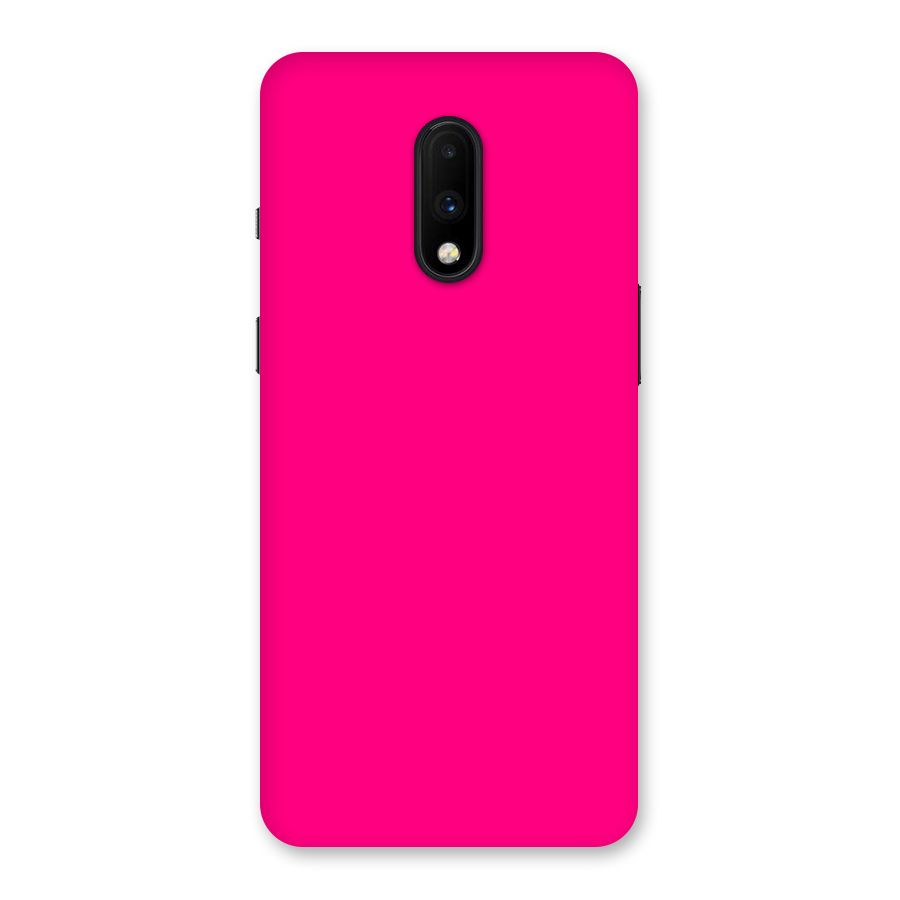 Hot Pink Back Case for OnePlus 7