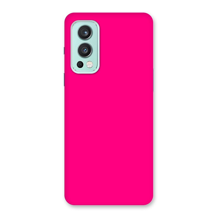 Hot Pink Back Case for OnePlus Nord 2 5G