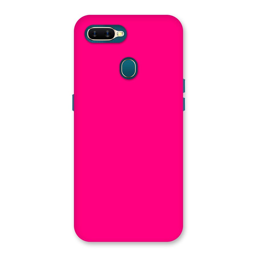 Hot Pink Back Case for Oppo A11k