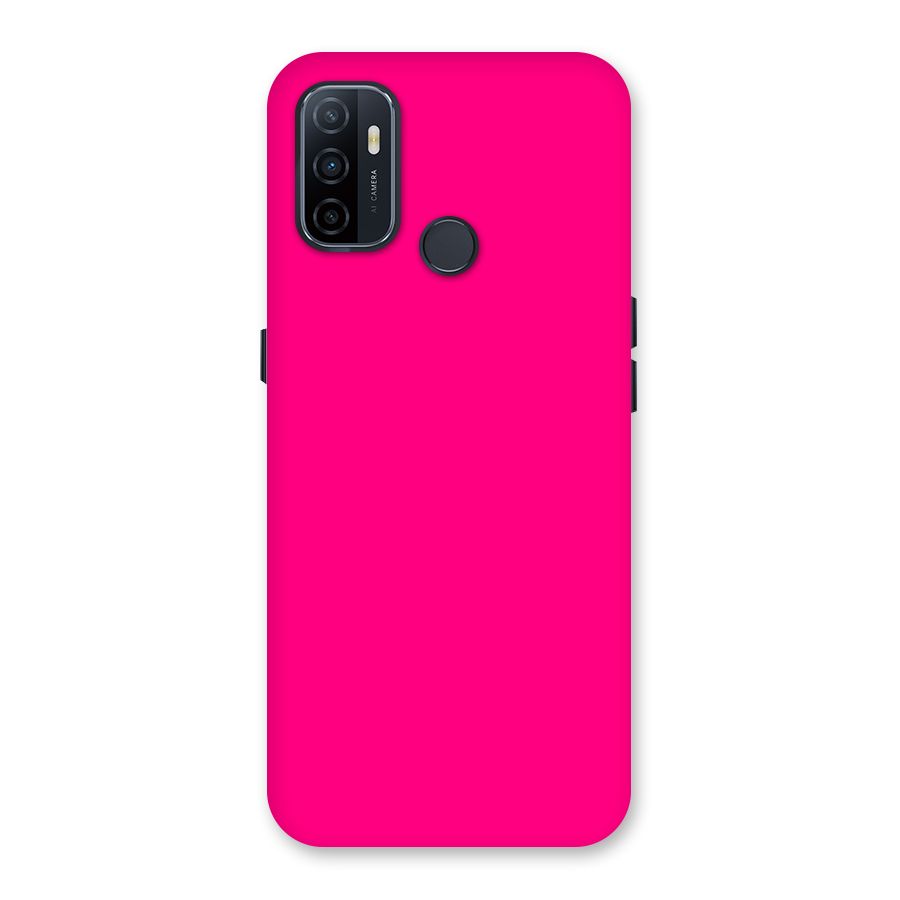 Hot Pink Back Case for Oppo A32