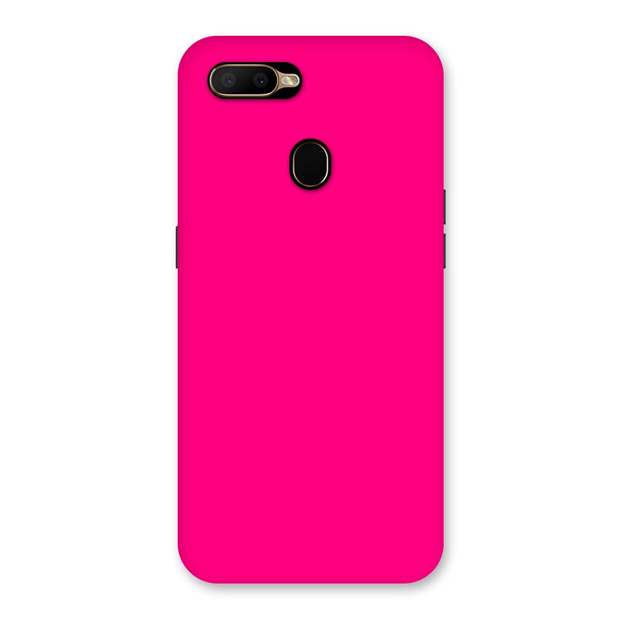 Hot Pink Back Case for Oppo A5s