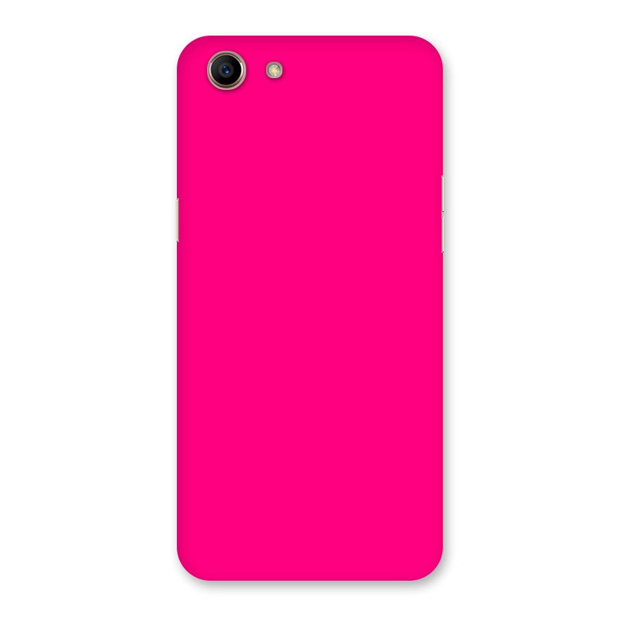 Hot Pink Back Case for Oppo A83 (2018)