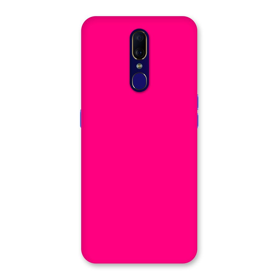 Hot Pink Back Case for Oppo F11