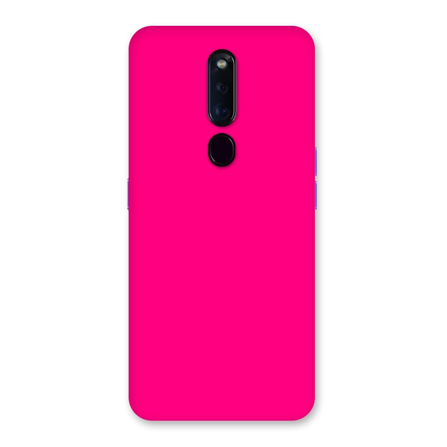 Hot Pink Back Case for Oppo F11 Pro