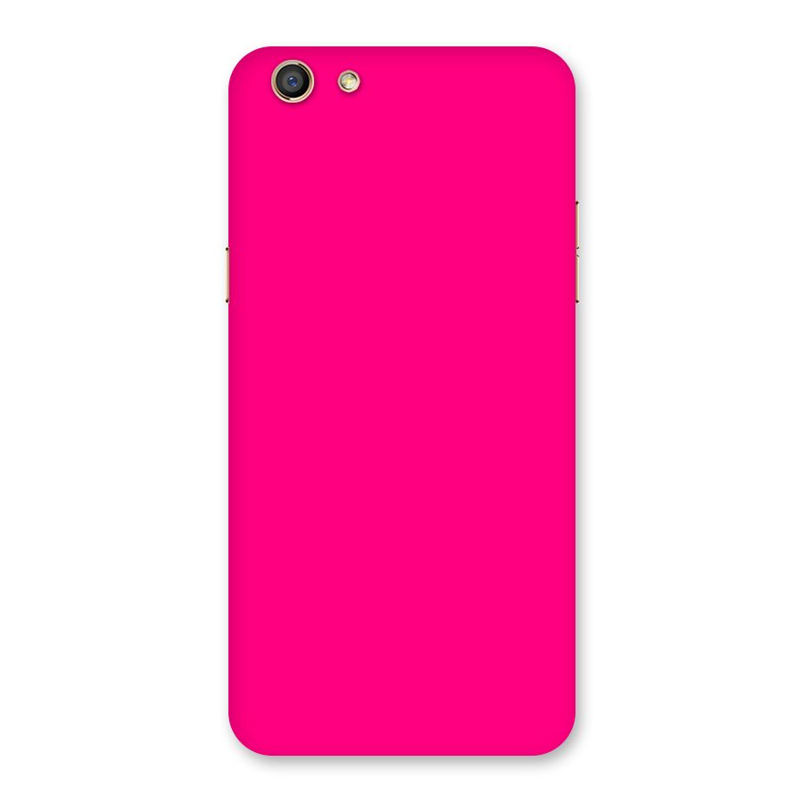Hot Pink Back Case for Oppo F3