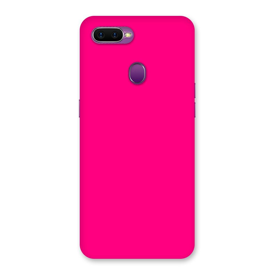 Hot Pink Back Case for Oppo F9