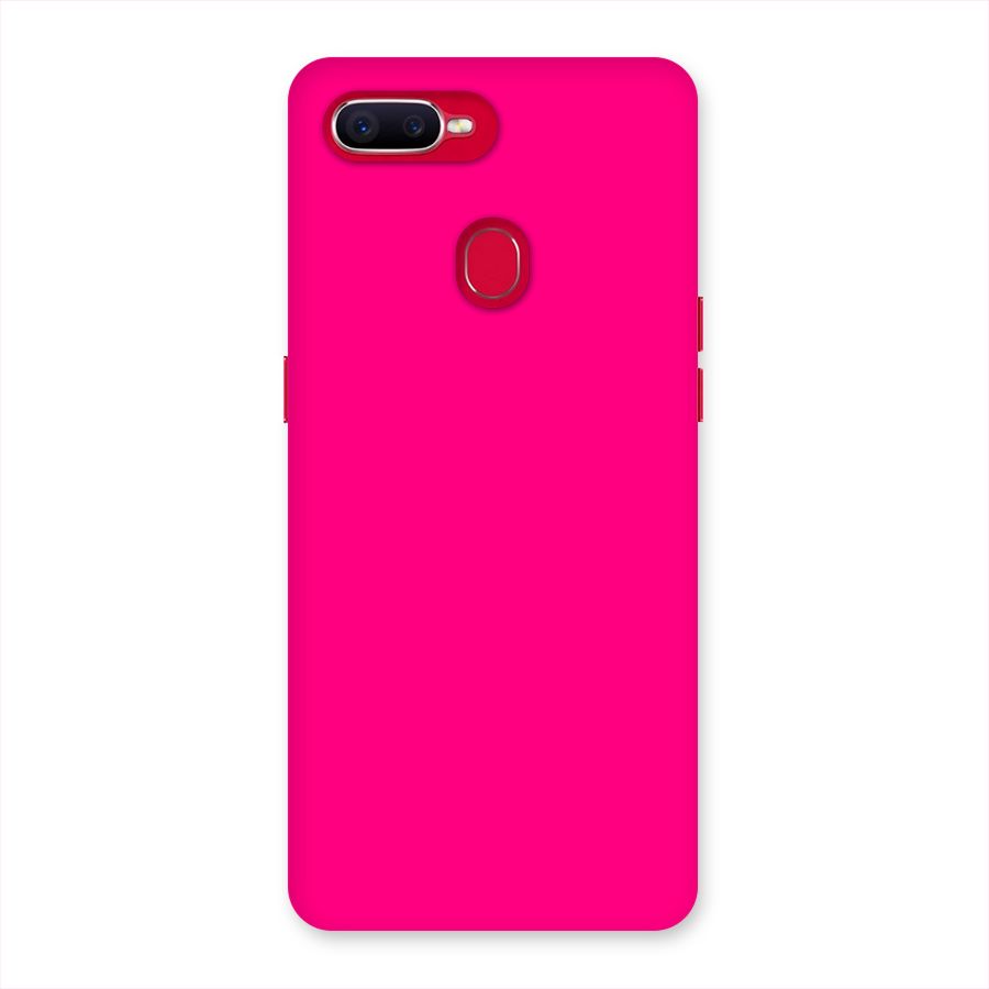Hot Pink Back Case for Oppo F9 Pro
