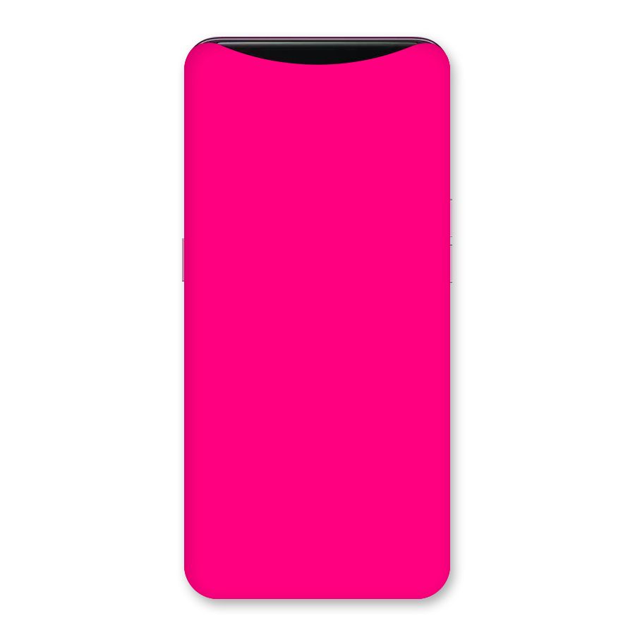 Hot Pink Back Case for Oppo Find X