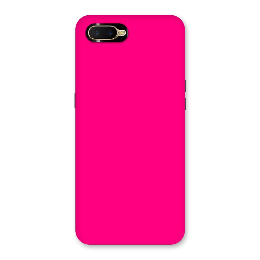 Hot Pink Back Case for Oppo K1