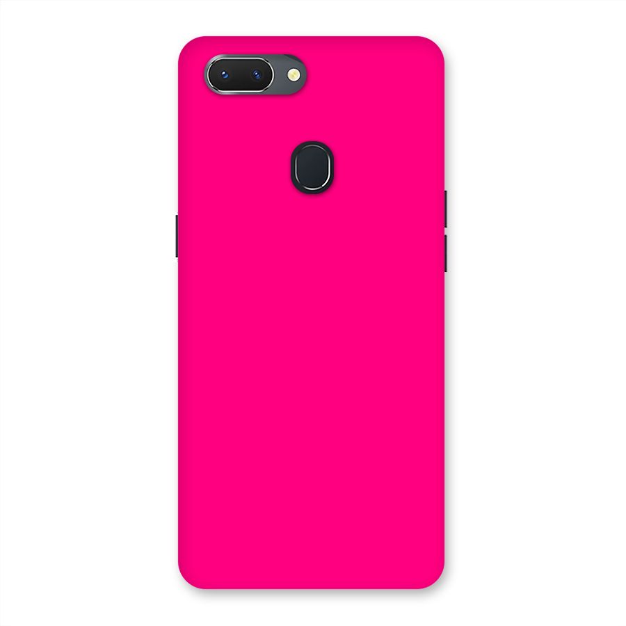 Hot Pink Back Case for Oppo Realme 2