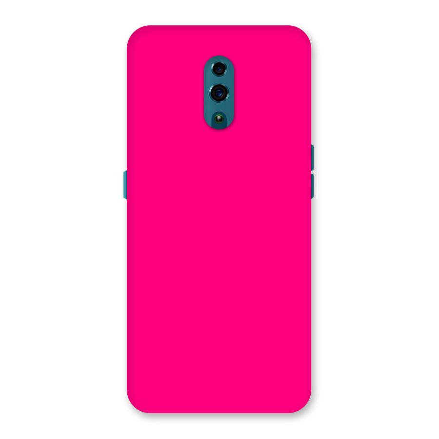 Hot Pink Back Case for Oppo Reno