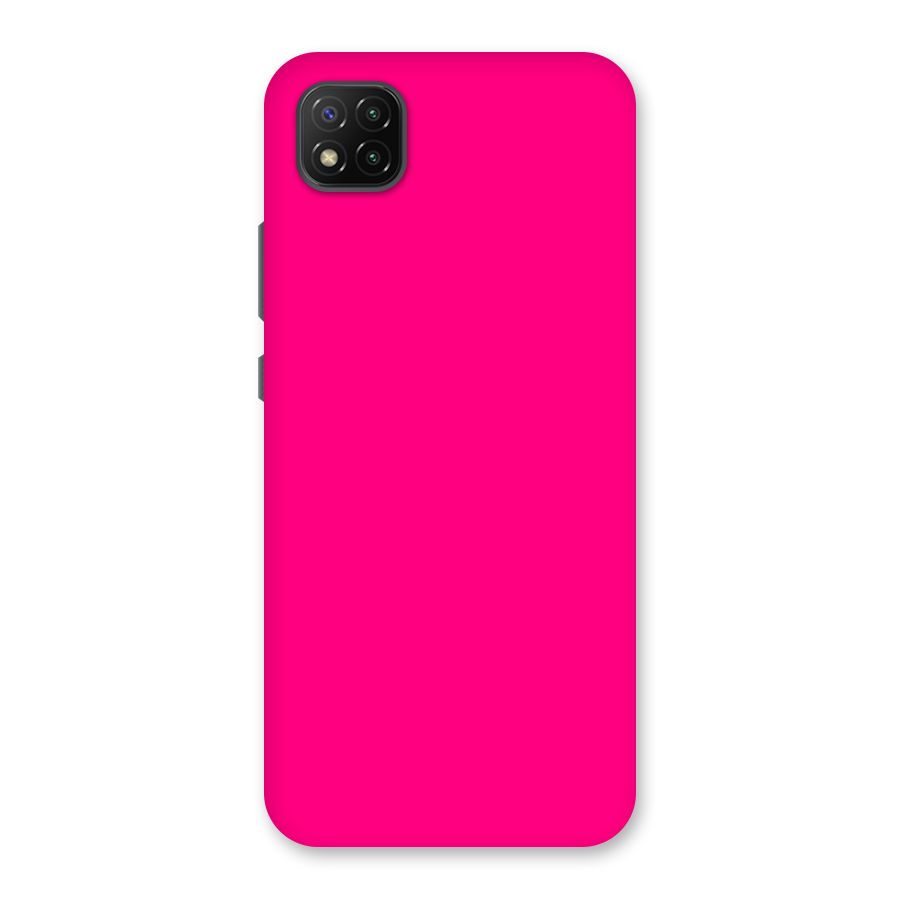 Hot Pink Back Case for Poco C3
