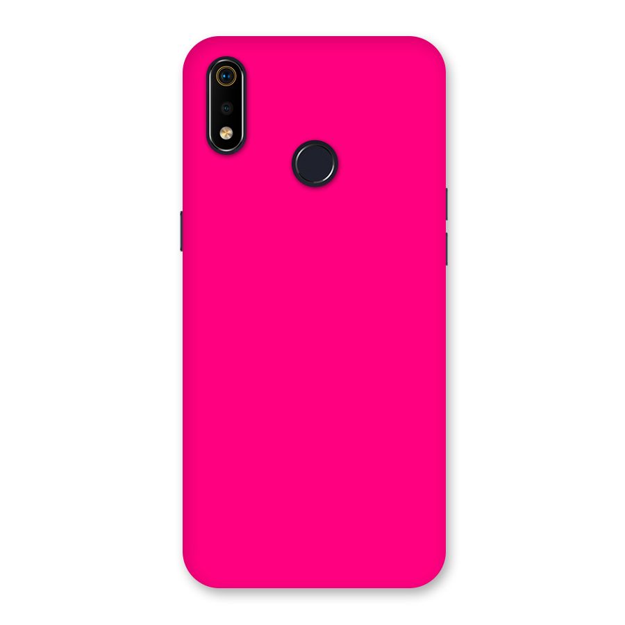 Hot Pink Back Case for Realme 3i