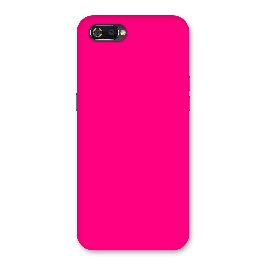 Hot Pink Back Case for Realme C2