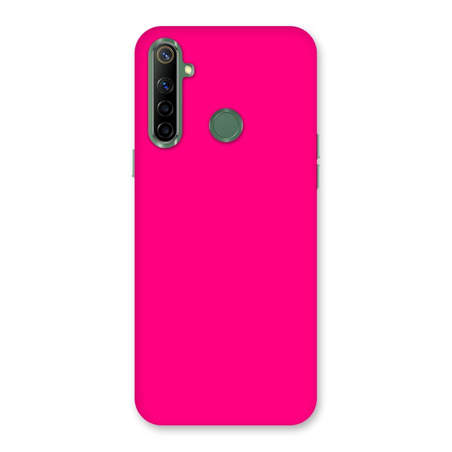 Hot Pink Back Case for Realme Narzo 10