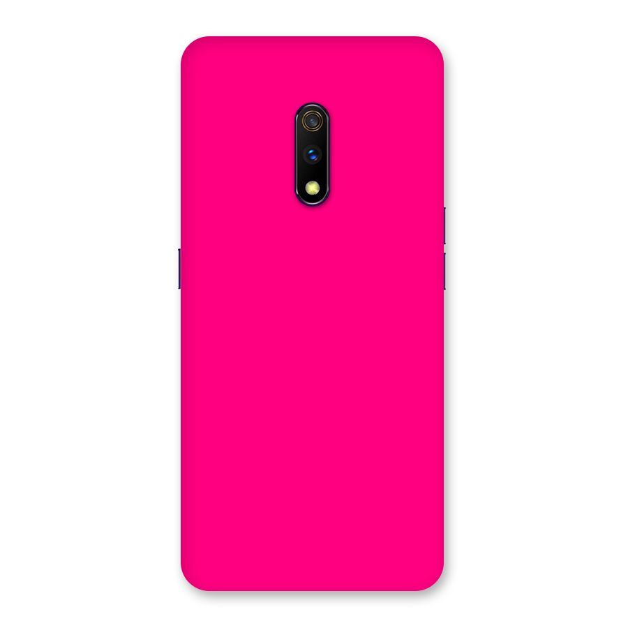 Hot Pink Back Case for Realme X
