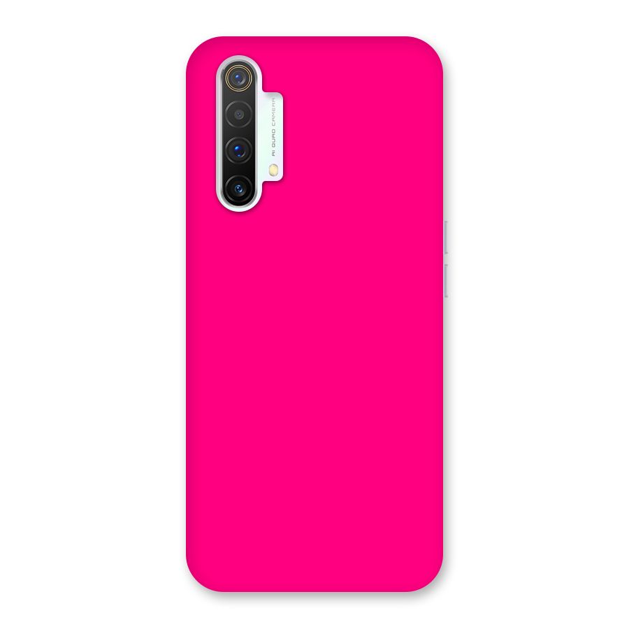 Hot Pink Back Case for Realme X3