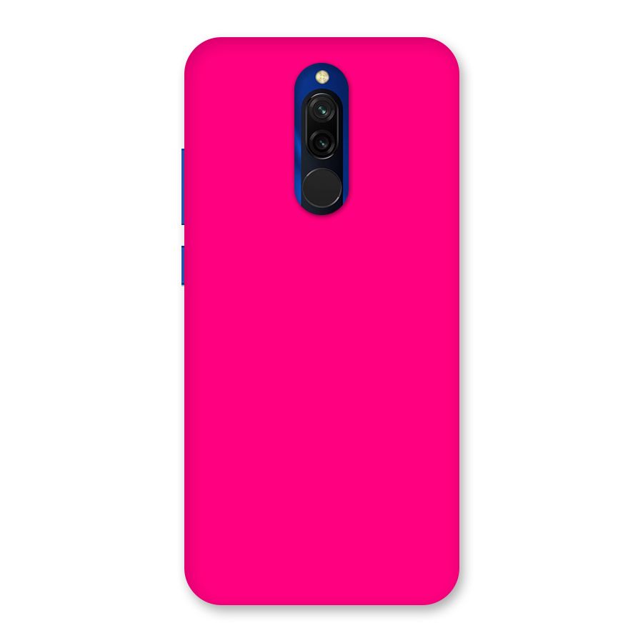 Hot Pink Back Case for Redmi 8