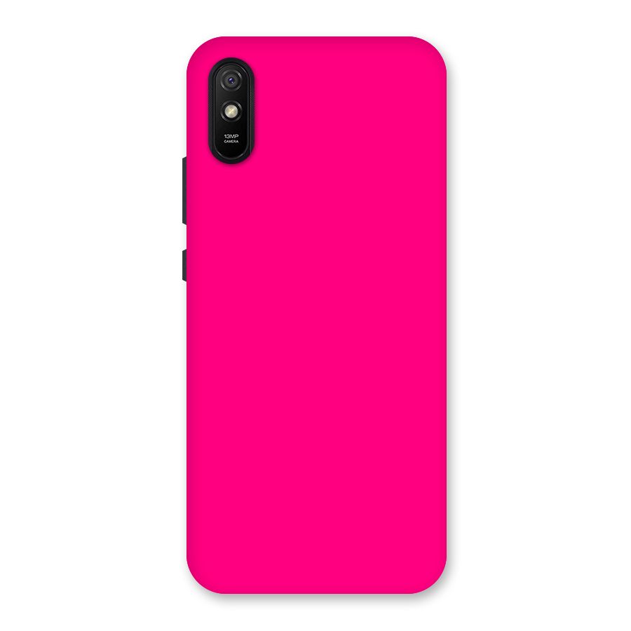 Hot Pink Back Case for Redmi 9i
