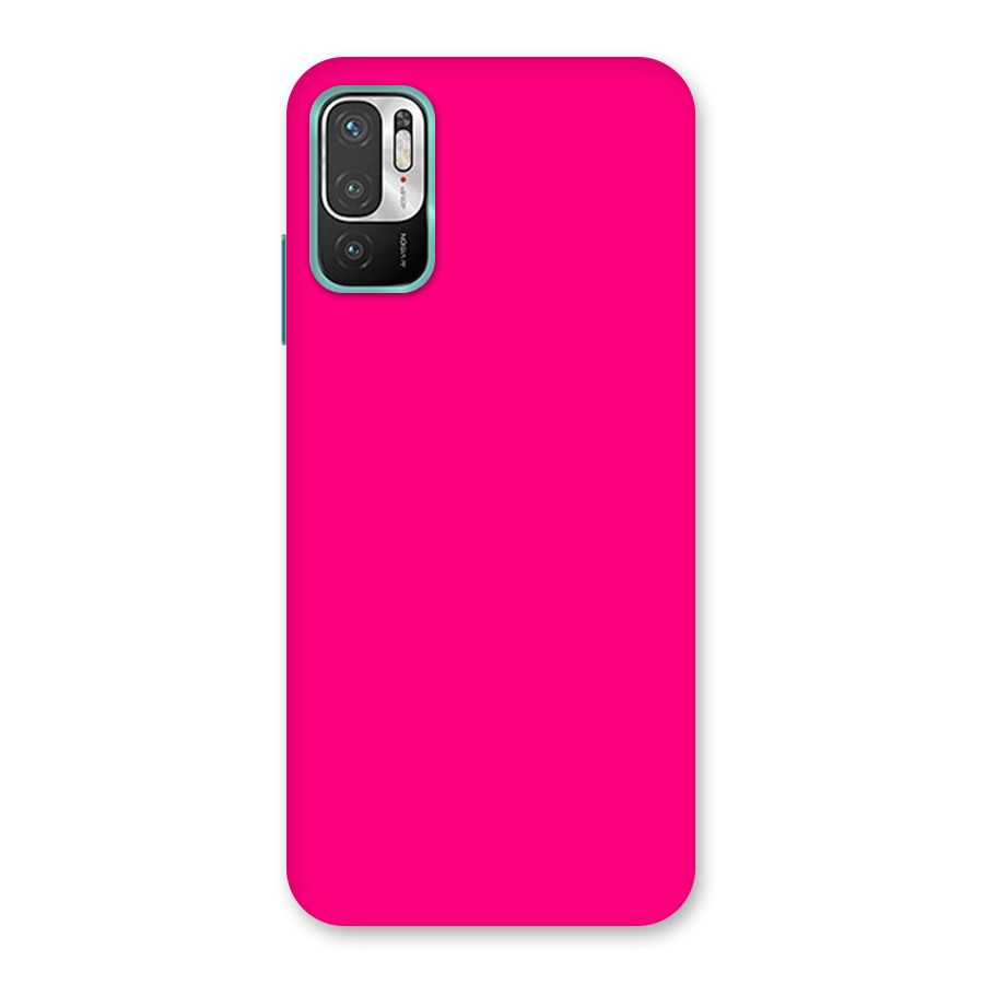 Hot Pink Back Case for Redmi Note 10T 5G