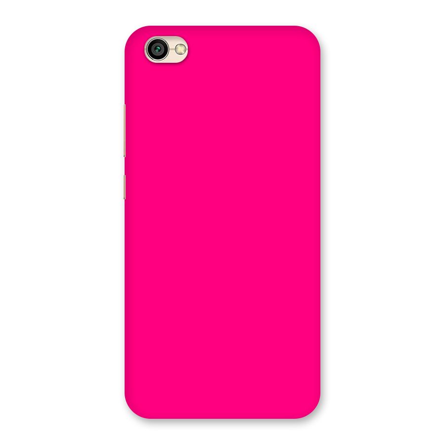 Hot Pink Back Case for Redmi Y1 Lite