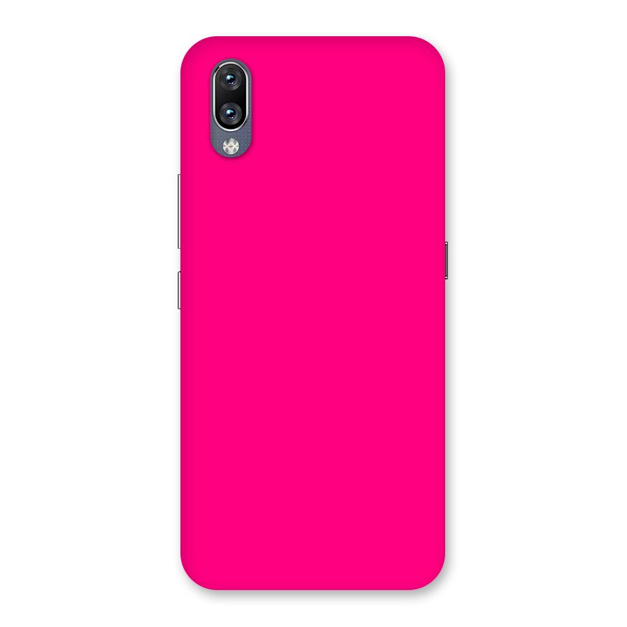 Hot Pink Back Case for Vivo NEX