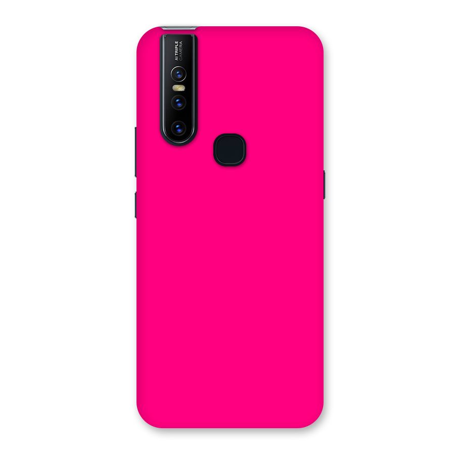 Hot Pink Back Case for Vivo V15