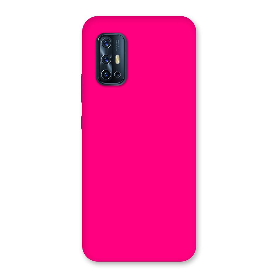 Hot Pink Back Case for Vivo V17