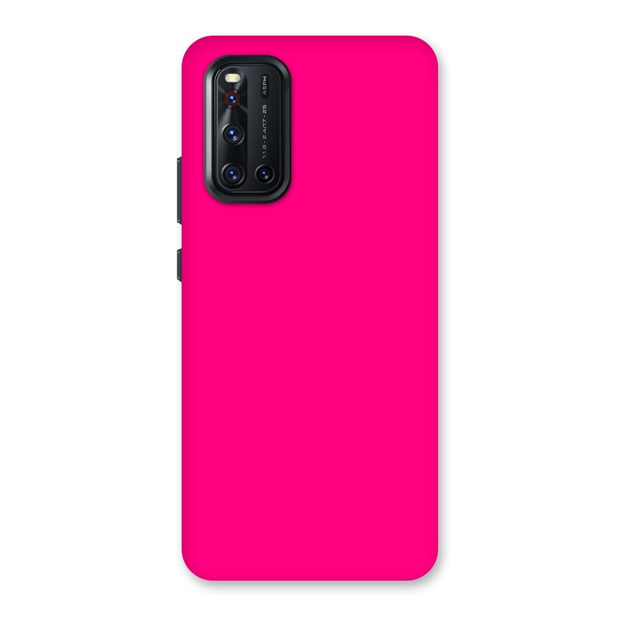 Hot Pink Back Case for Vivo V19