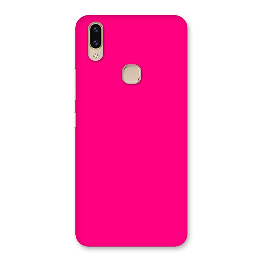 Hot Pink Back Case for Vivo V9 Youth