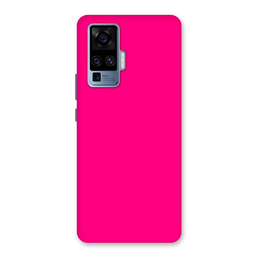 Hot Pink Back Case for Vivo X50 Pro
