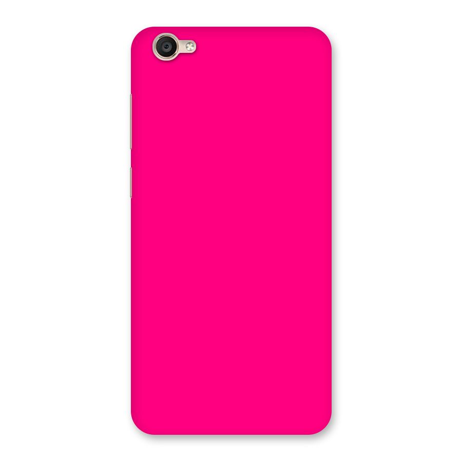 Hot Pink Back Case for Vivo Y55s
