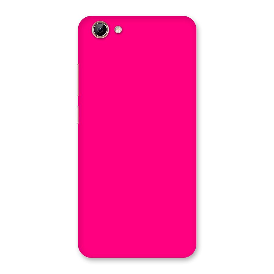 Hot Pink Back Case for Vivo Y71i