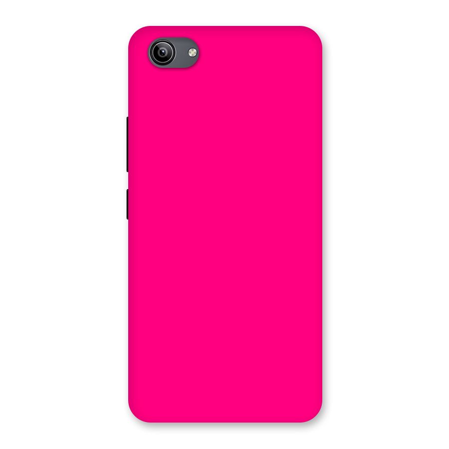 Hot Pink Back Case for Vivo Y81i
