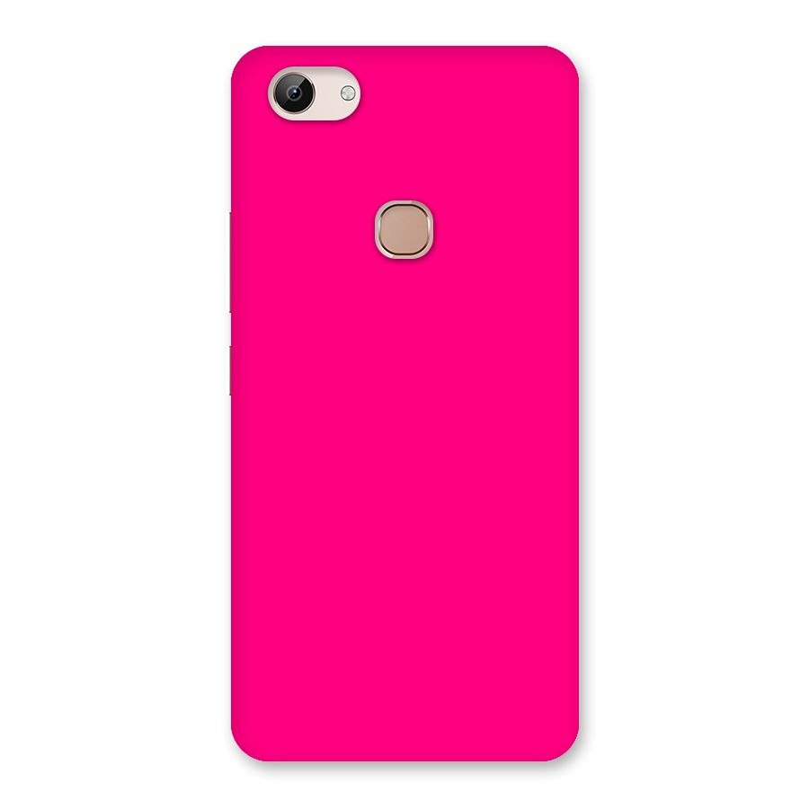 Hot Pink Back Case for Vivo Y83