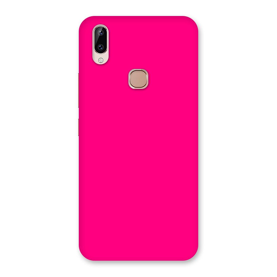 Hot Pink Back Case for Vivo Y83 Pro