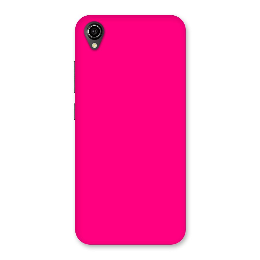 Hot Pink Back Case for Vivo Y90
