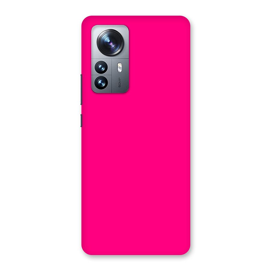 Hot Pink Back Case for Xiaomi 12 Pro