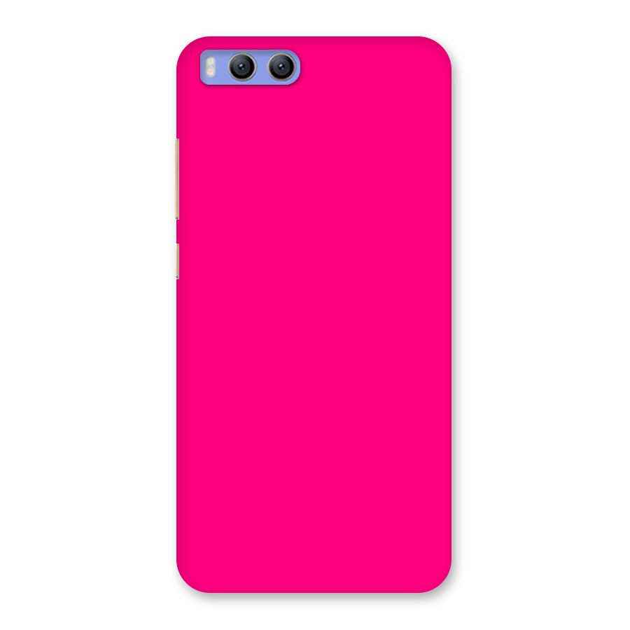 Hot Pink Back Case for Xiaomi Mi 6
