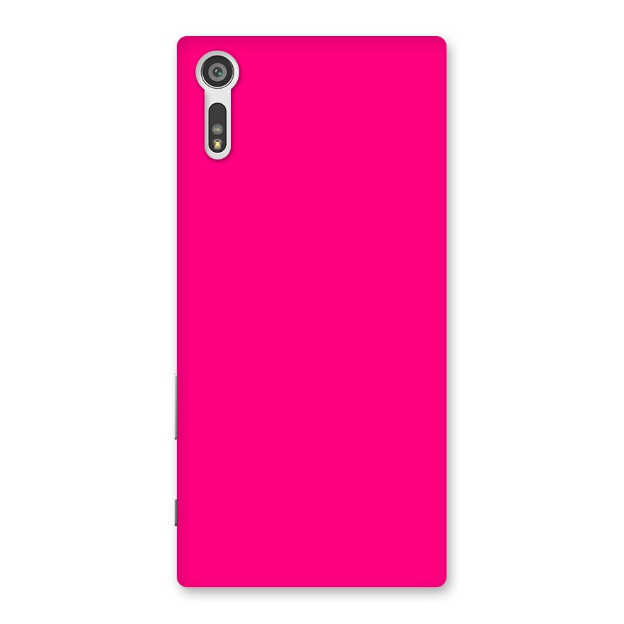 Hot Pink Back Case for Xperia XZ