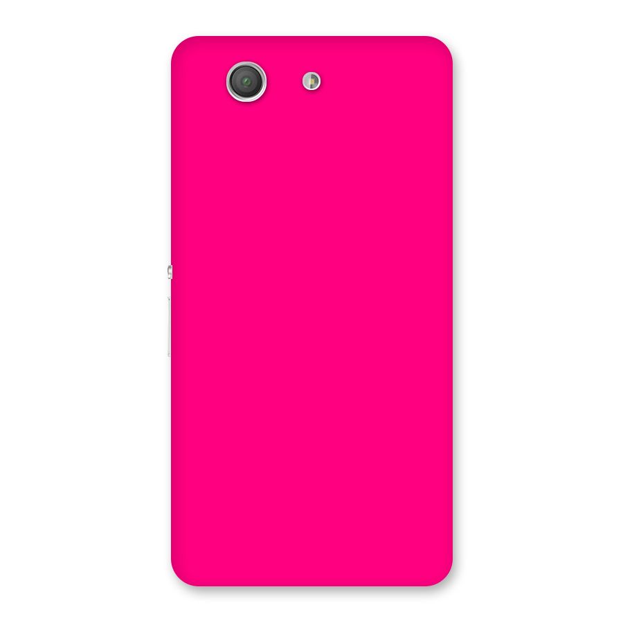 Hot Pink Back Case for Xperia Z3 Compact