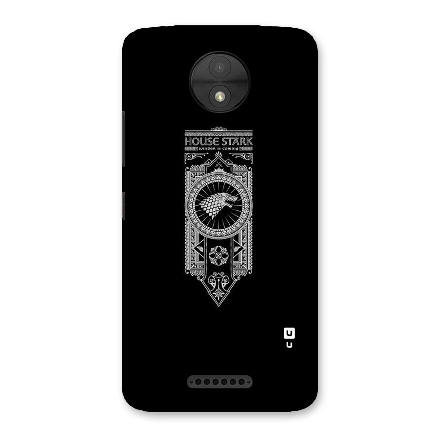 House Banner Back Case for Moto C