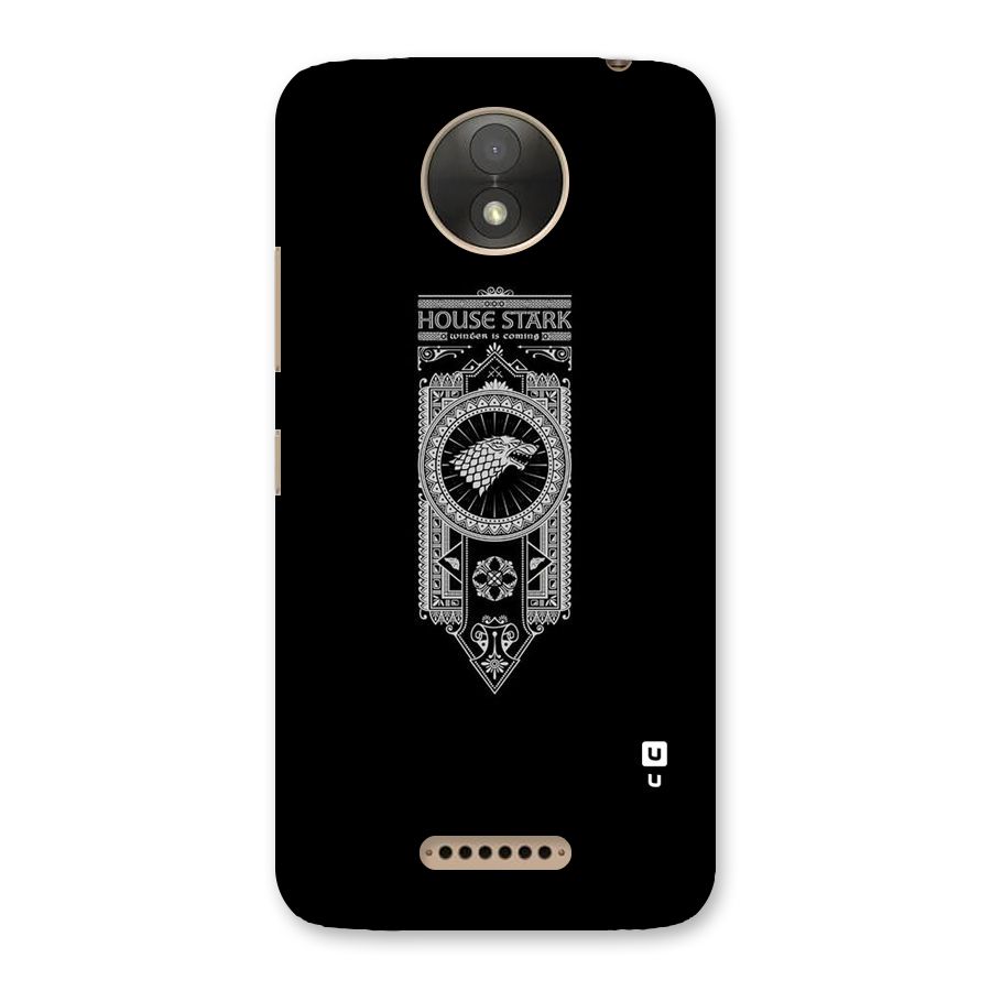 House Banner Back Case for Moto C Plus