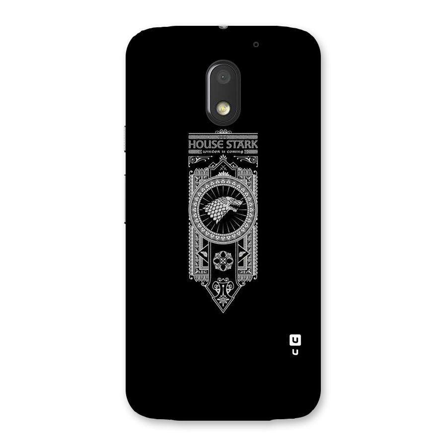 House Banner Back Case for Moto E3 Power